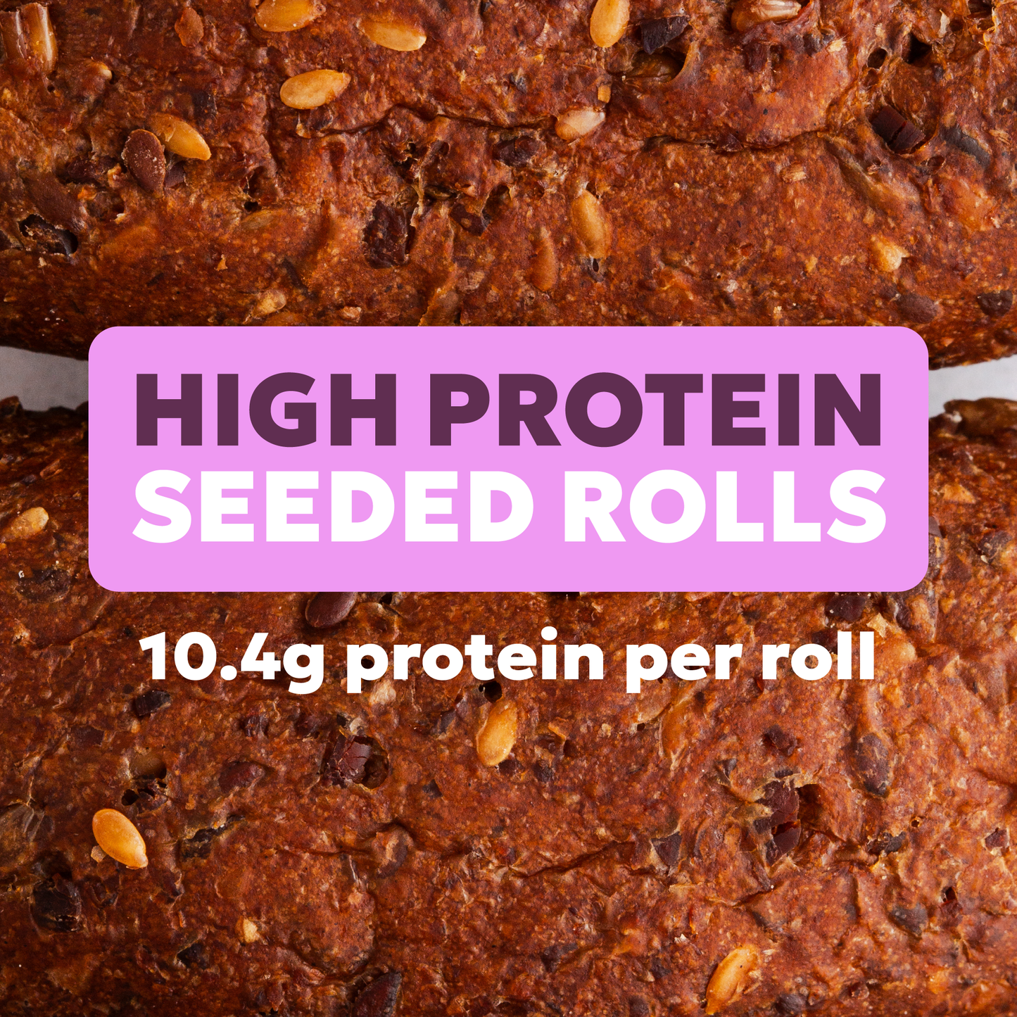 High Protein Seeded Rolls