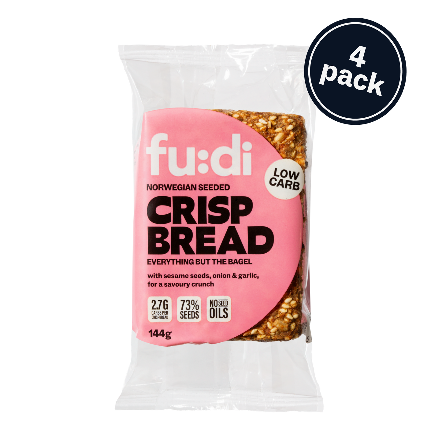 Norwegian Seeded Crispbread - Everything But The Bagel
