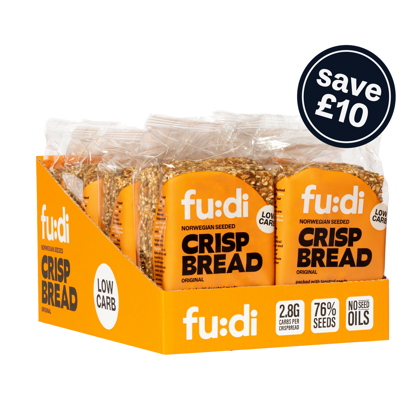 Norwegian Seeded Crispbread - Original