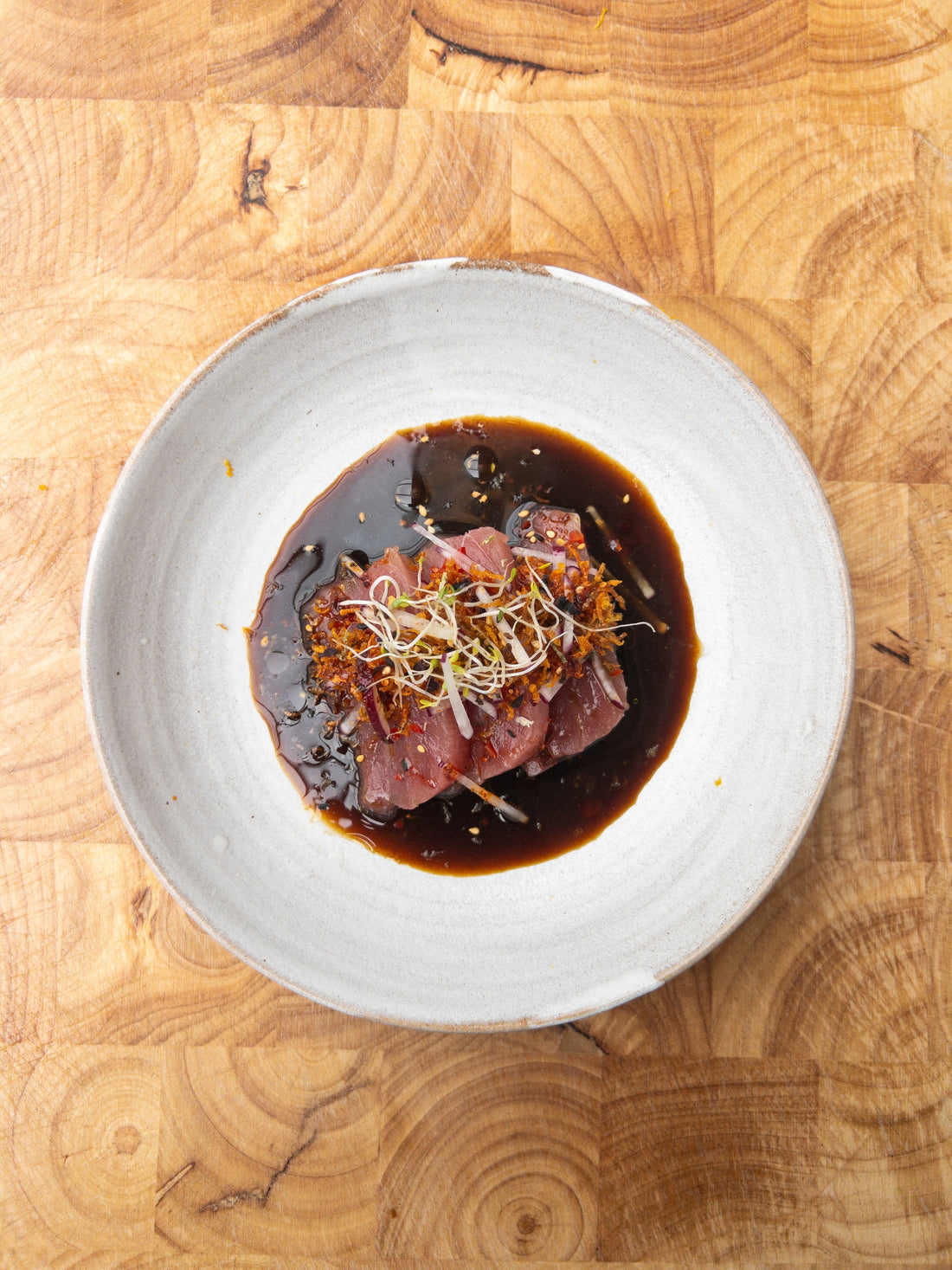 Ponzu Tuna Crudo