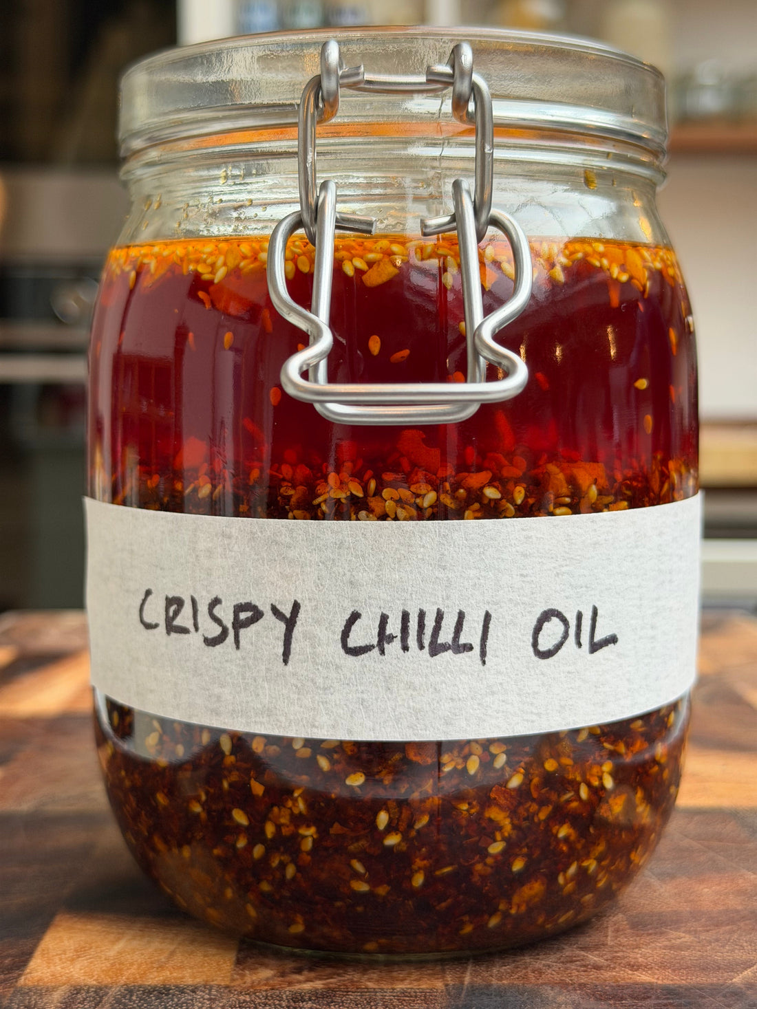 Homemade Crispy Chilli Oil