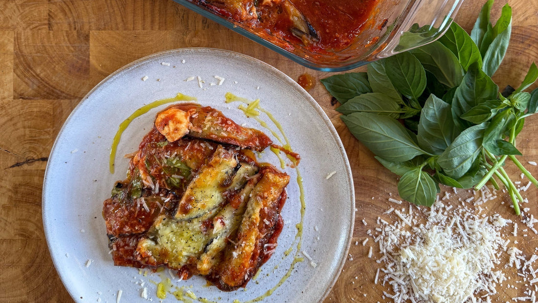 Aubergine Parmigiana