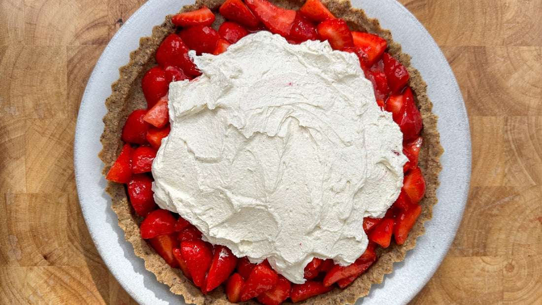 Caldesi's Strawberry & Cream Tart