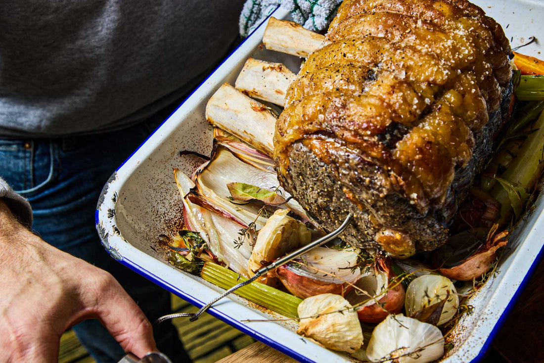 Roast Beef, Gravy & Pigs In Blankets