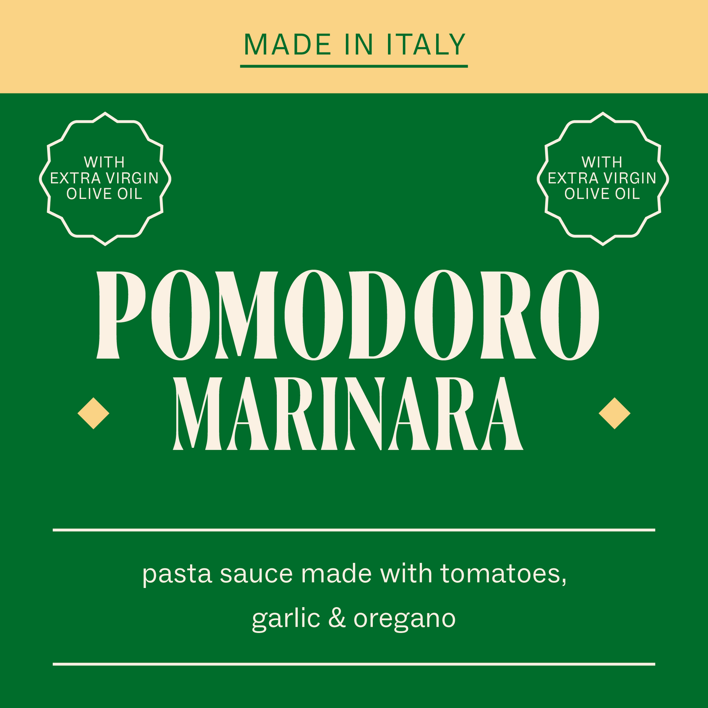 Pomodoro Marinara Pasta Sauce