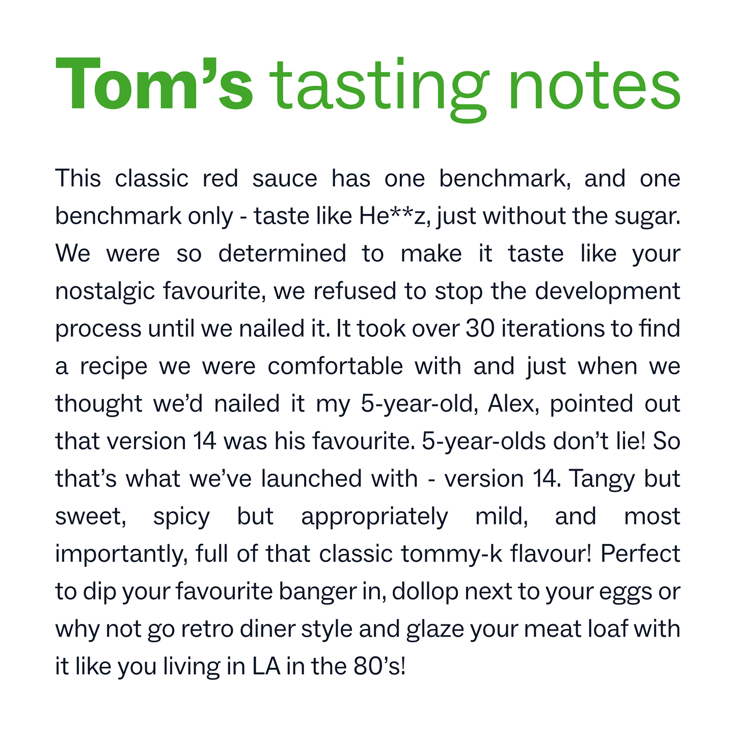 Tomato Ketchup