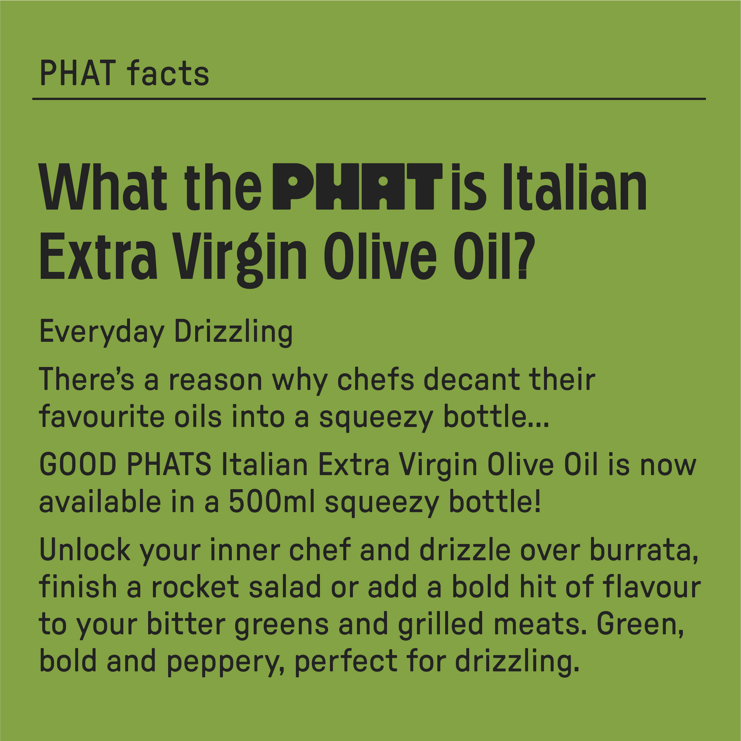 Italian Extra Virgin Olive Oil Squeezy 500ml
