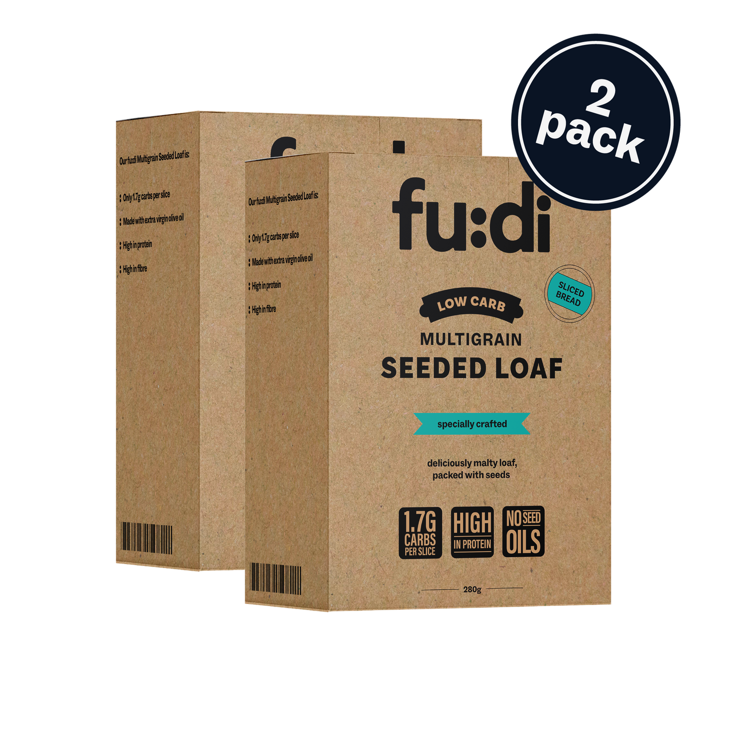 Low Carb Multigrain Seeded Loaf