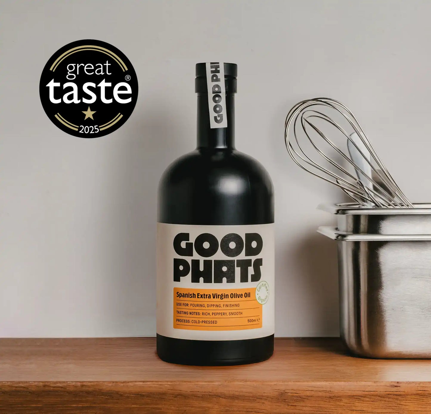 Organic Spanish Extra Virgin Olive Oil 500ml