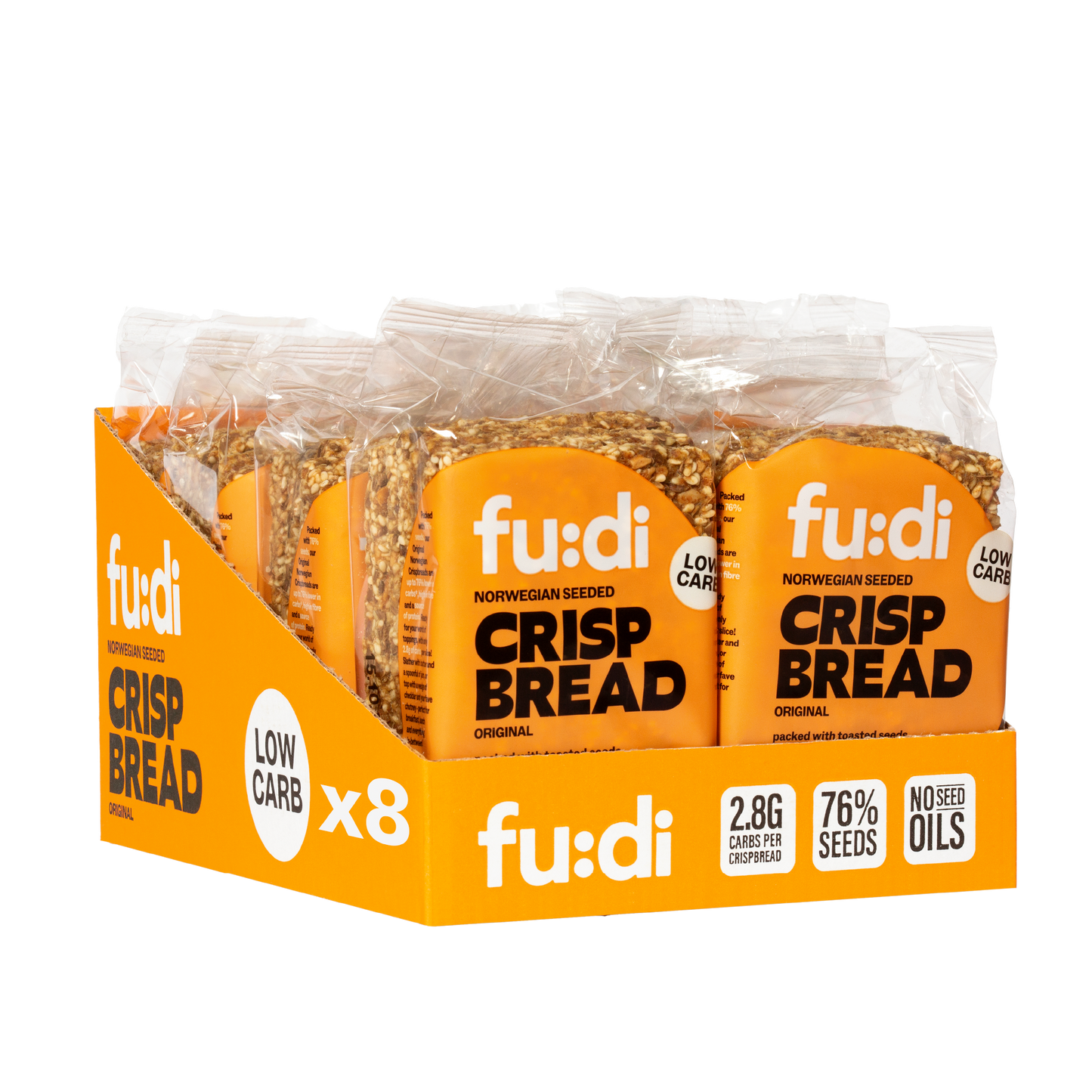 Half Price Norwegian Seeded Crispbread - 8 Packs