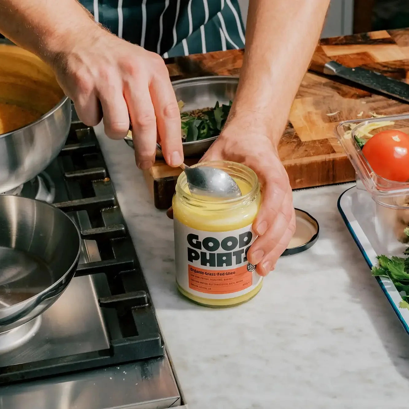 Organic British Grass-Fed Ghee 450g