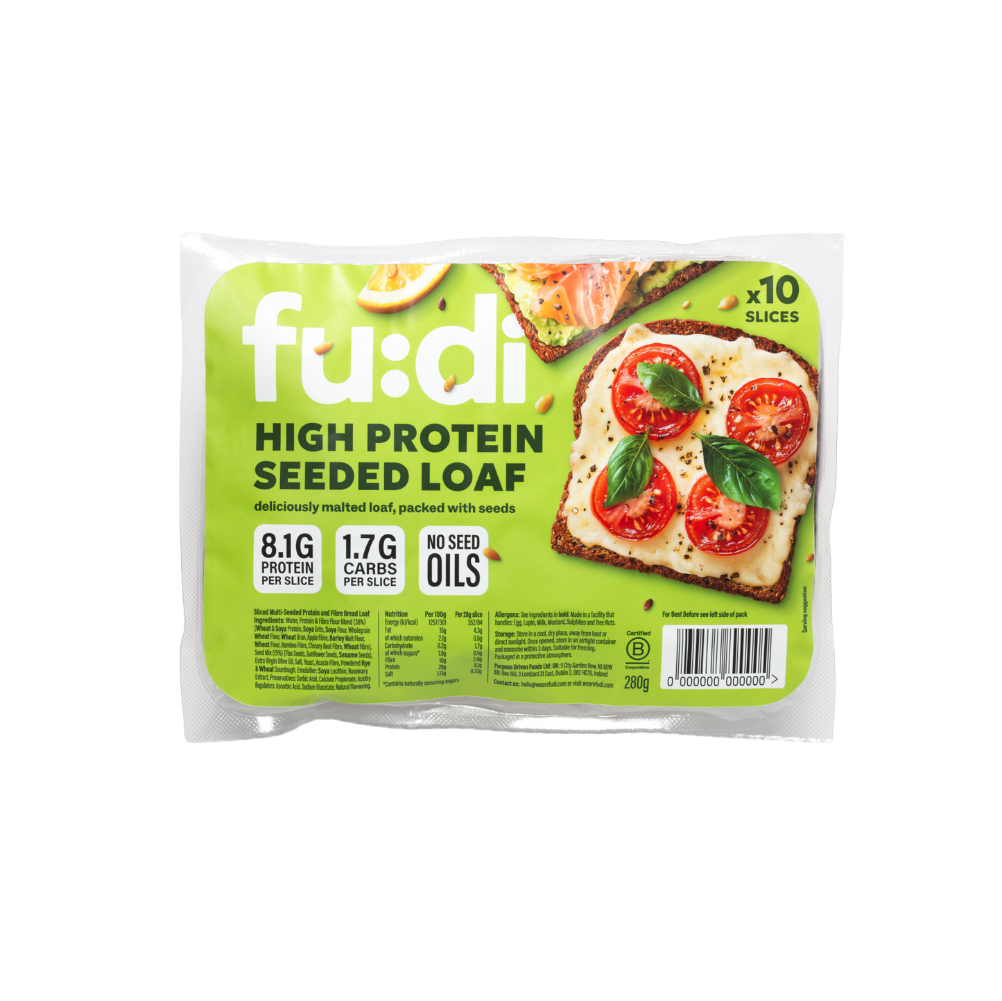 High Protein Seeded Loaf