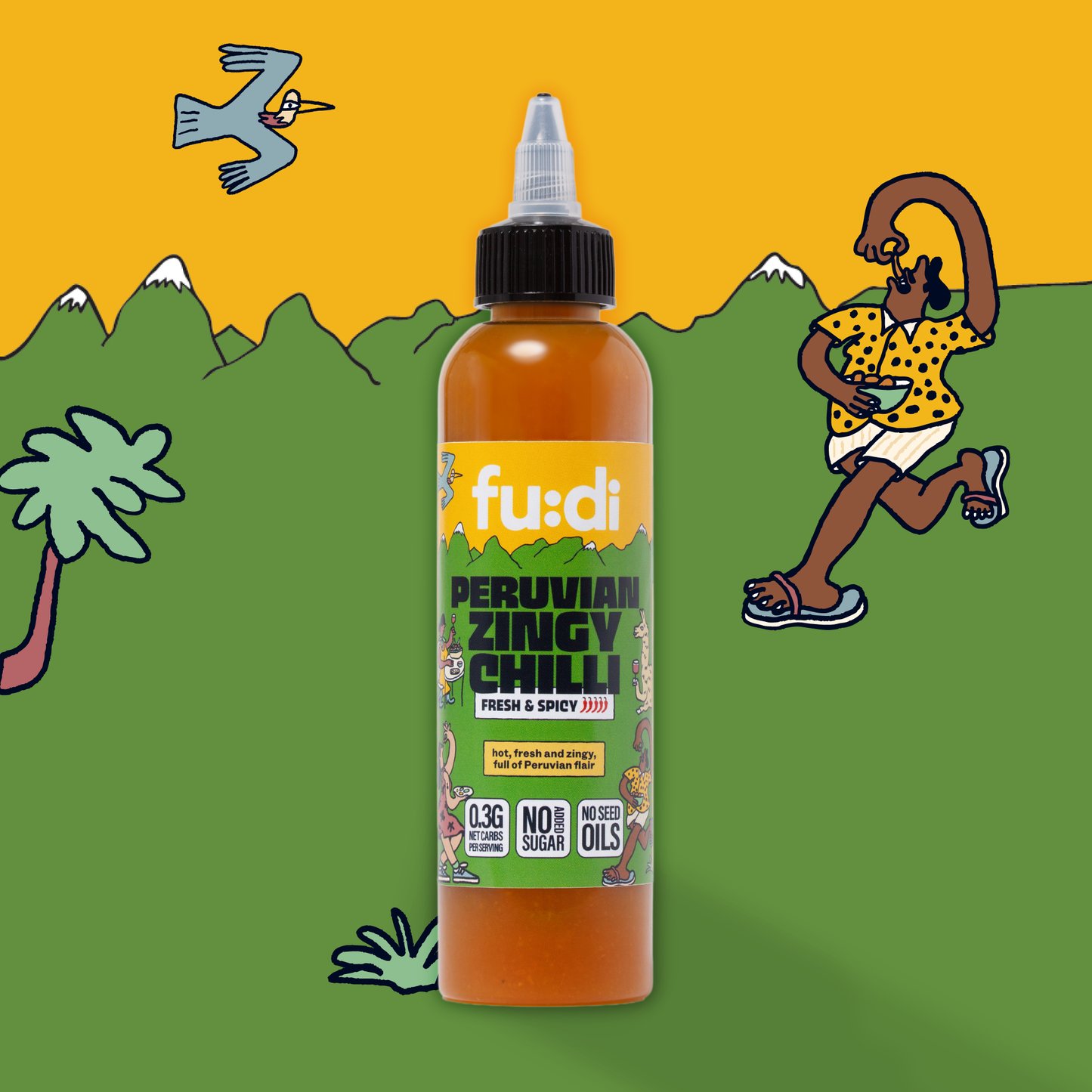 Peruvian Zingy Chilli Sauce